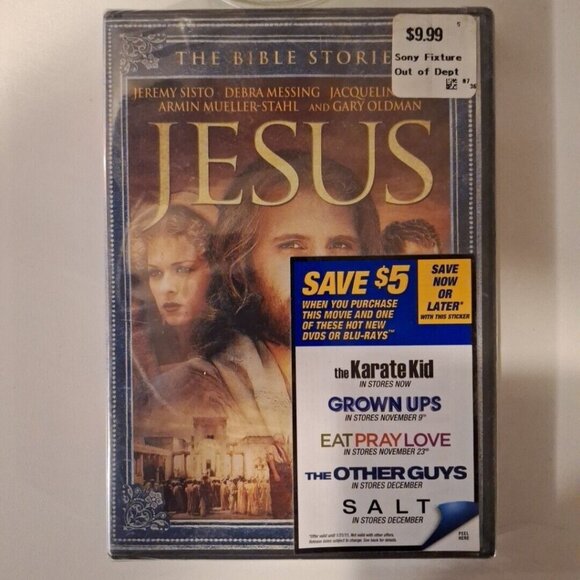 Affirm Films Other - The Bible Stories Jesus Movie DVD Jeremy Sisto Debra Messing Drama